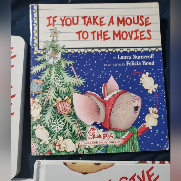 : 4 books from if You Give a Mouse a Cookie book series kids book - Picture 4 of 10